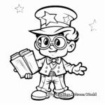 World War Veteran Coloring Pages for Veterans Day 3