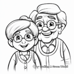 World's Best Grandparents Award Coloring Pages 1