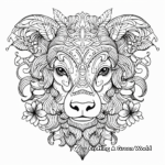 Year of the Zodiac Animal New Year Coloring Pages 2