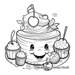 Yummy Pie Coloring Pages 4
