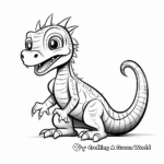 Zesty Zonosaurus Lizard Coloring Pages 3
