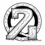 Zodiac Symbols Letter Z Coloring Pages 1