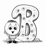 ABC and Numbers Combination Coloring Pages 1
