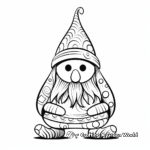 Abstract Gnome Coloring Pages for Artists 3