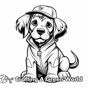 Police Dog Coloring Pages - Free &amp; Printable!