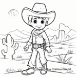 American Wild West Coloring Pages 2