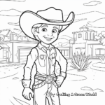 American Wild West Coloring Pages 3
