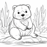 Artful Beaver Coloring Sheets for Artists 2