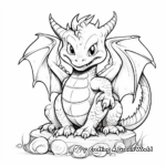 Artistic Dragon-Monster Coloring Pages 4