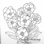 Artistic Kalanchoe Plant Coloring Pages 4