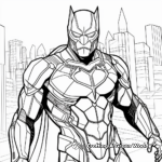 Black Panther Coloring Pages: Wakanda Forever 3