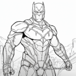 Black Panther Coloring Pages: Wakanda Forever 4