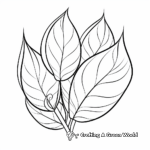 Botanically Accurate Leaf Coloring Pages 4