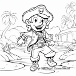 Cartoon Pirate Characters Coloring Pages 2
