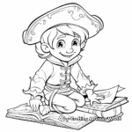 Cartoon Pirate Characters Coloring Pages 3