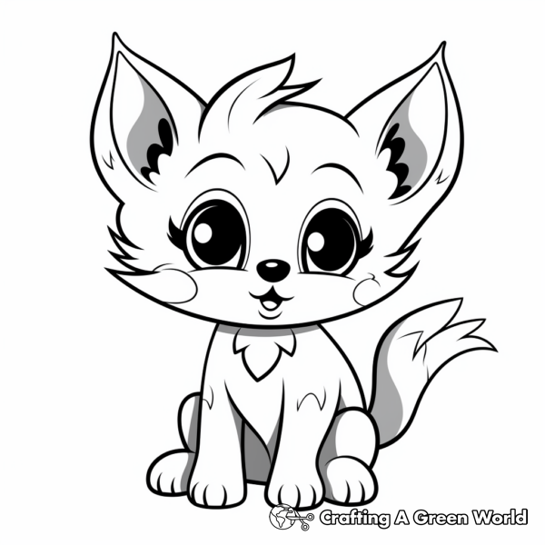 Baby Fox Coloring Pages - Free & Printable!