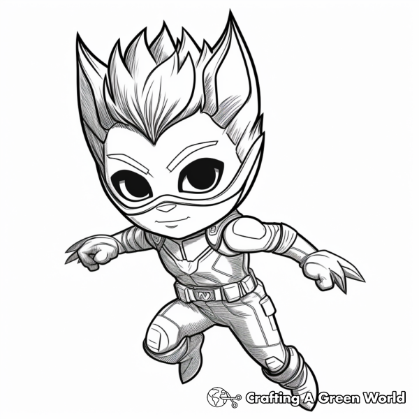 PJ Masks Coloring Pages - Free &amp; Printable!
