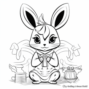 Celebratory Chinese New Year Rabbit Pages 2