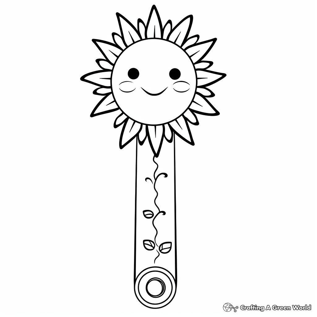 Cheerful Emoji Bookmark Coloring Pages 4