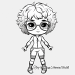 Chibi-Style Miraculous Ladybug Coloring Pages 3