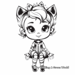 Chibi-Style Miraculous Ladybug Coloring Pages 4