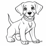 Classic Rottweiler Puppy Coloring Pages 3