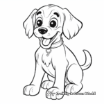 Classic Rottweiler Puppy Coloring Pages 4