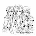Classic Team 7 Coloring Pages 1