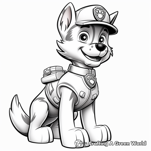 Paw Patrol Coloring Pages - Free &amp; Printable!