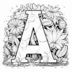 Color by Letter ABC Coloring Pages 3
