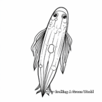 Colorful Humboldt Squid Coloring Pages 3