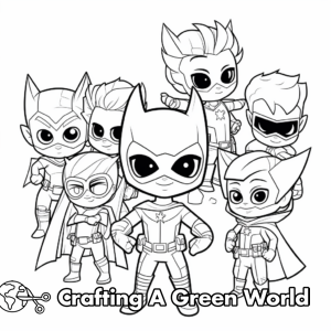 PJ Masks Coloring Pages - Free &amp; Printable!