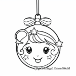Delightful Christmas Ornament Coloring Pages 3