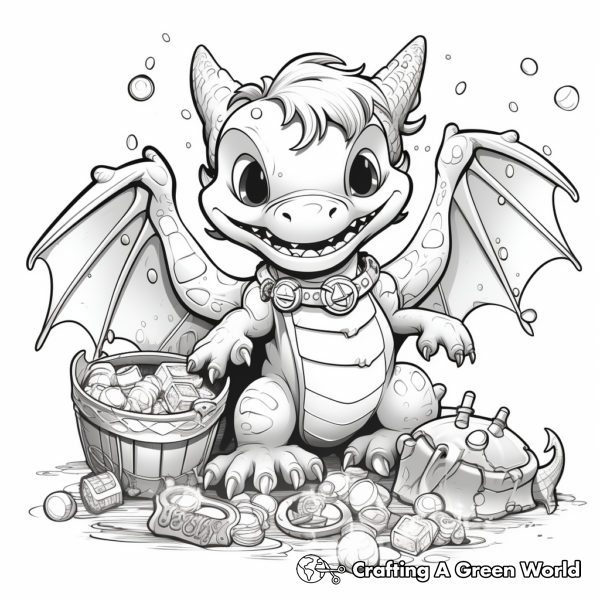 Cartoon Dragon Coloring Pages - Free & Printable!