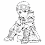 Detailed Naruto Shippuden Coloring Pages 4