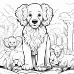 Detailed Poodle Mixes Coloring Pages 4