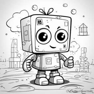 Dreamy Numberblock Fantasy Coloring Pages 1