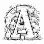 Educational ABC Coloring Pages 2