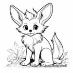 Eevee Life Cycle Coloring Pages 2