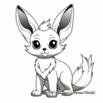 Eevee Life Cycle Coloring Pages 3