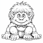 Enchanting Fairy Tale Troll Coloring Pages 2