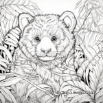 Endangered Species in Rainforest Coloring Pages 3