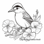Endemic Hawaiian Birds Coloring Pages 2