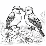 Endemic Hawaiian Birds Coloring Pages 3