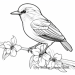 Endemic Hawaiian Birds Coloring Pages 4