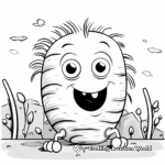 Exotic Inchworm Species Coloring Pages 4