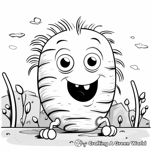Inchworm Coloring Pages - Free &amp; Printable!