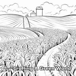Corn Coloring Pages - Free & Printable!