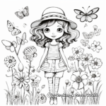 Fabulous Spring Fashion Coloring Pages 2