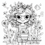 Fabulous Spring Fashion Coloring Pages 3